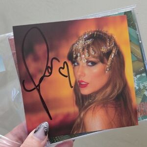 Taylor Swift Signed CD The Life Of A Showgirl #1